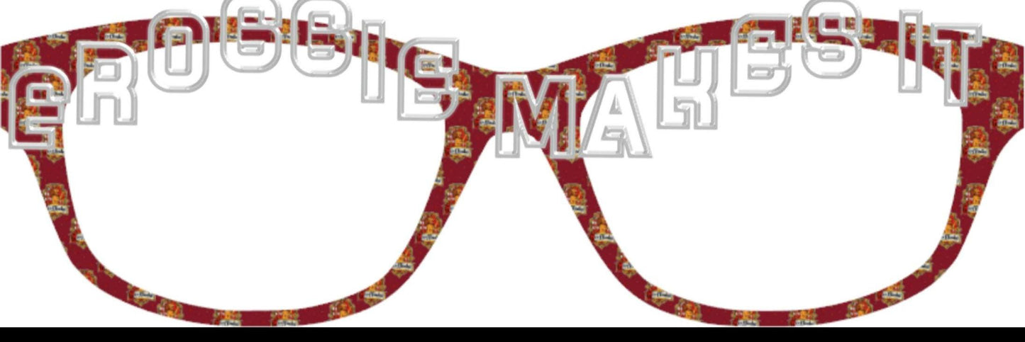 Gryffindor Holographic frame topper for Pair frames