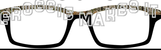 Holographic Real tree camo split frame topper to fit Pair frames