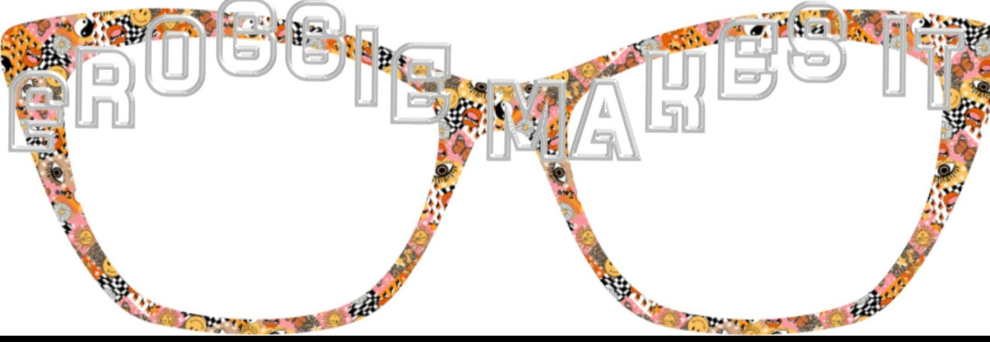 Opaque Groovy Gaze frame topper to fit Pair frames