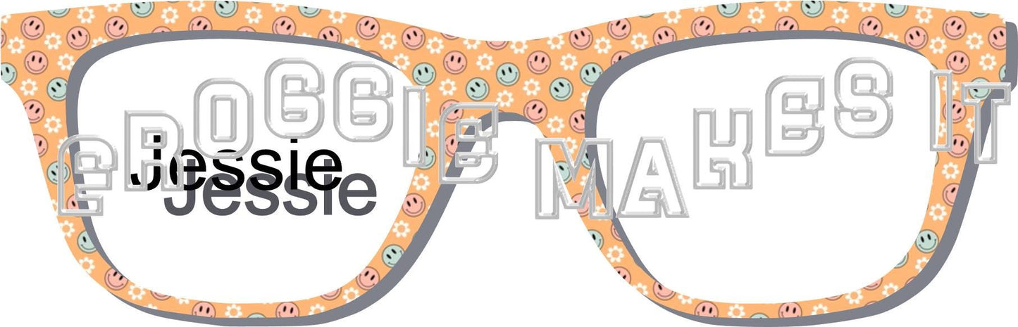 Opaque Smileys frame topper compatible with Pair frames