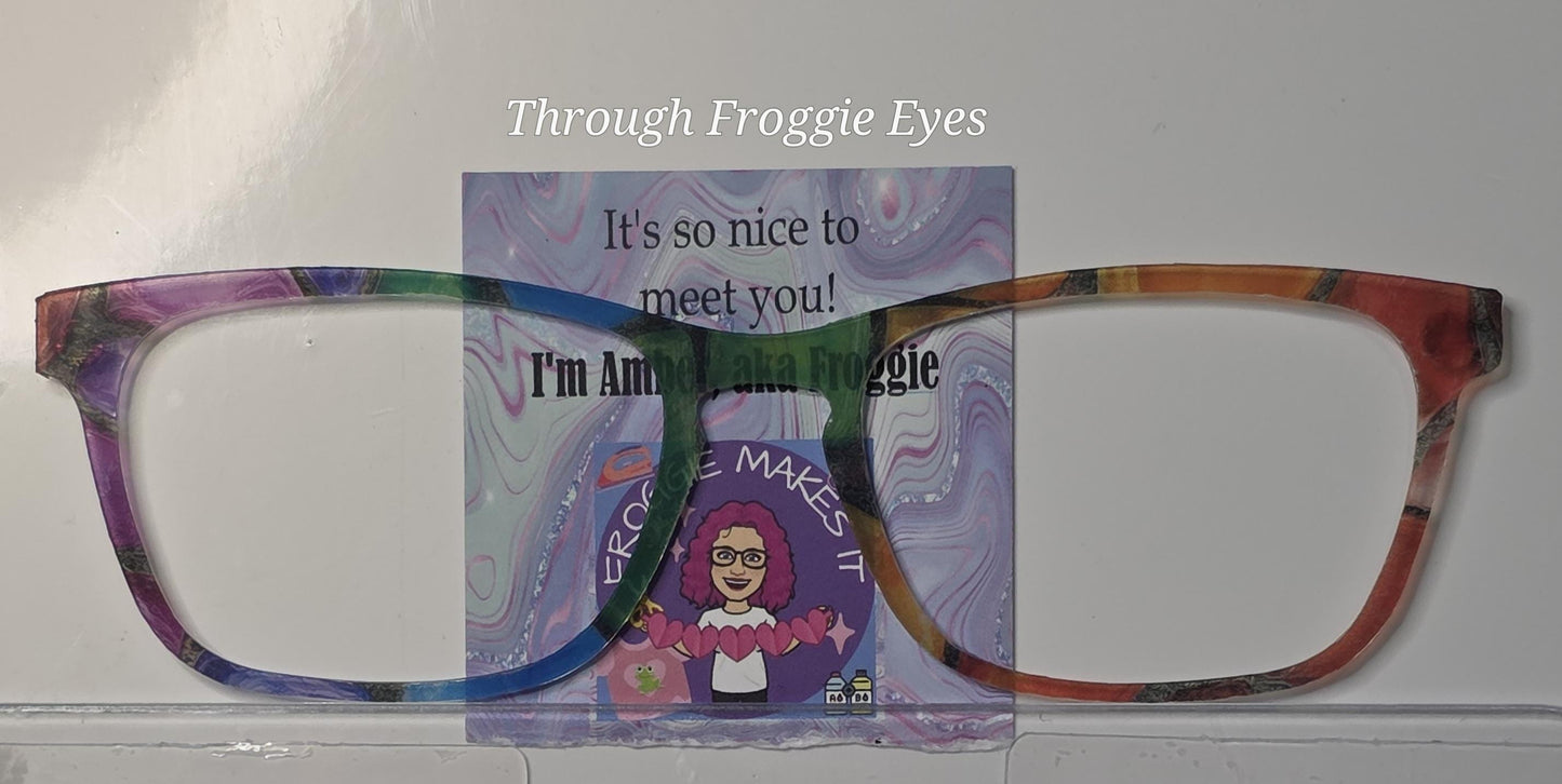 Opaque Mosaic29 frame topper compatible with Pair frames +