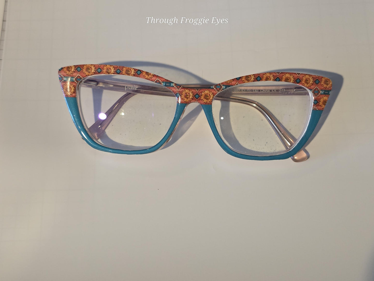 Rainbow Scales Split frame topper compatible with Pair frames