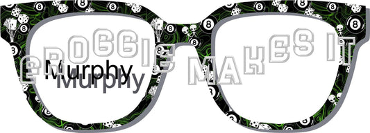 Opaque Cosmic Cues frame topper compatible with Pair frames
