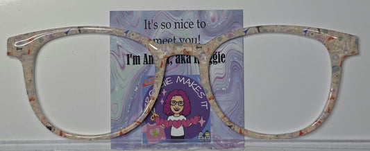 Holographic Passport Stamps frame topper compatible with Pair frames