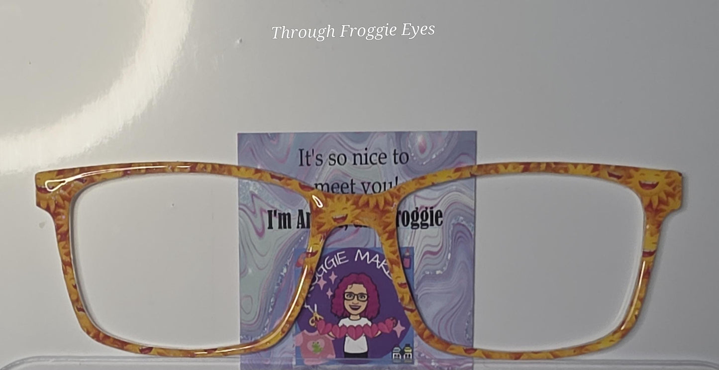 Opaque The 3D Sunshine frame topper compatible with Pair frames