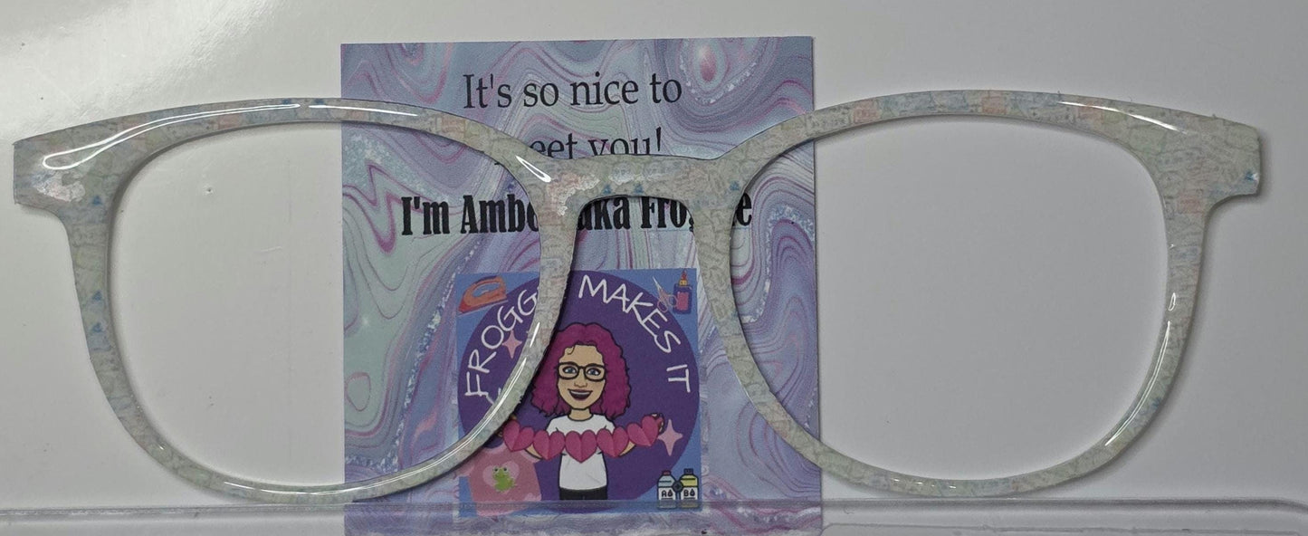Translucent Travel Stamps topper to fit Pair frames