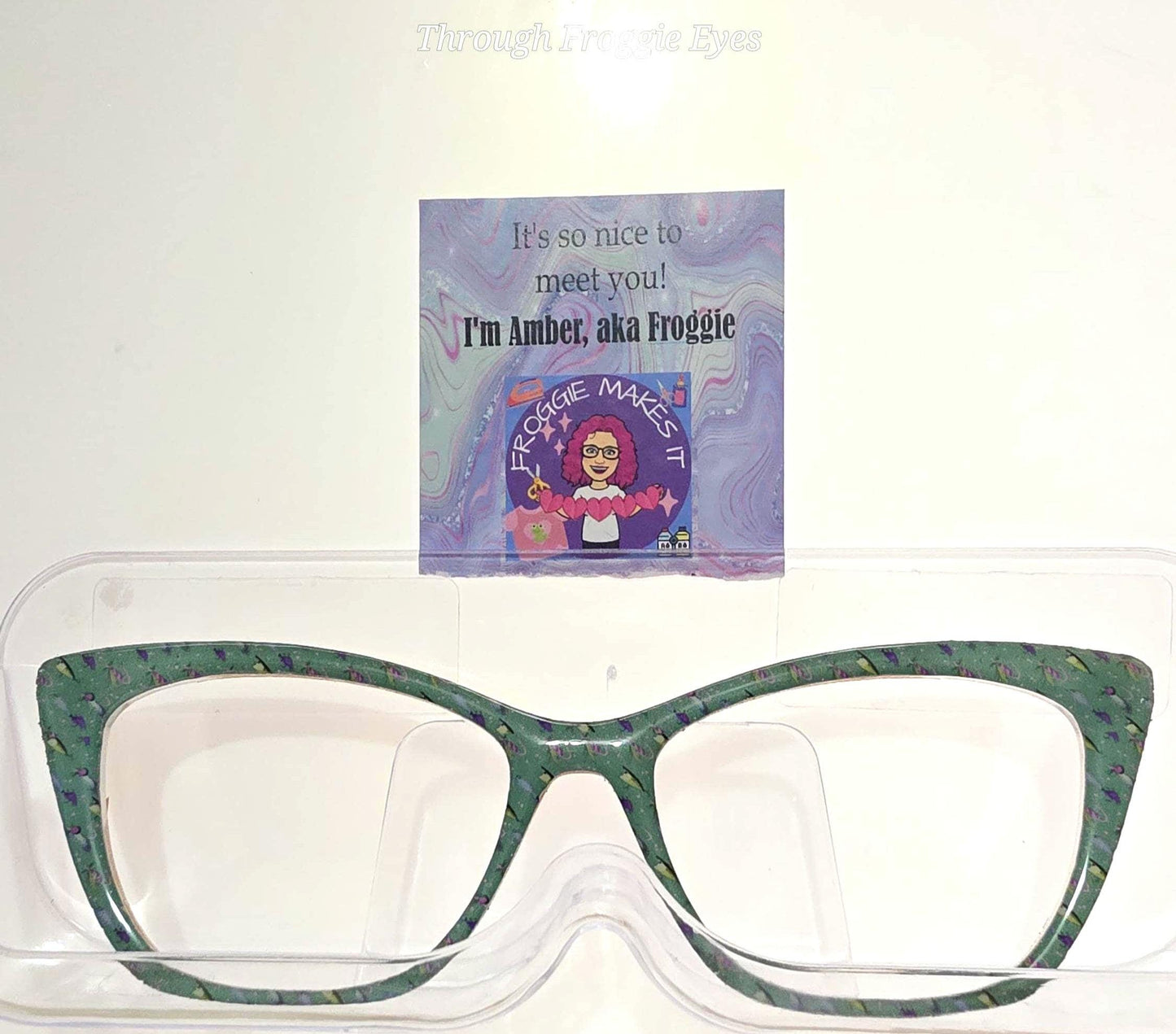 Holographic Lure Me In frame topper for Pair frames