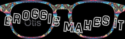 Opaque The Tie Dye Butterfly frame topper compatible with Pair frames with translucent option
