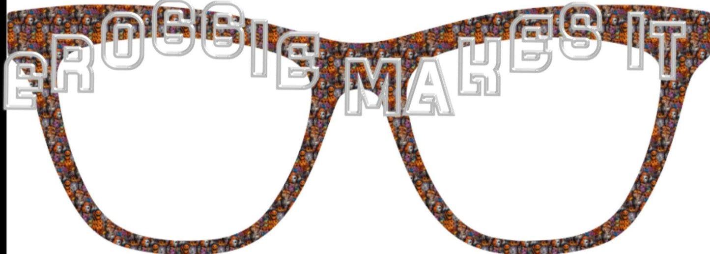 Holographic Haunted Hues frame topper for Pair frames